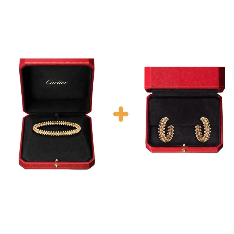 Cartier Set | Bracelet & Earrings (A021-B221)