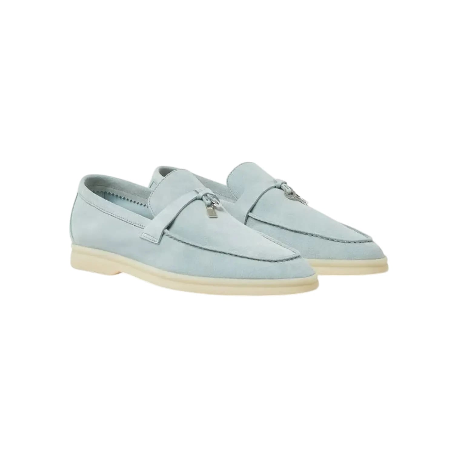 Loro Piana Summer Charms Loafers – Spring Waterfall Melange