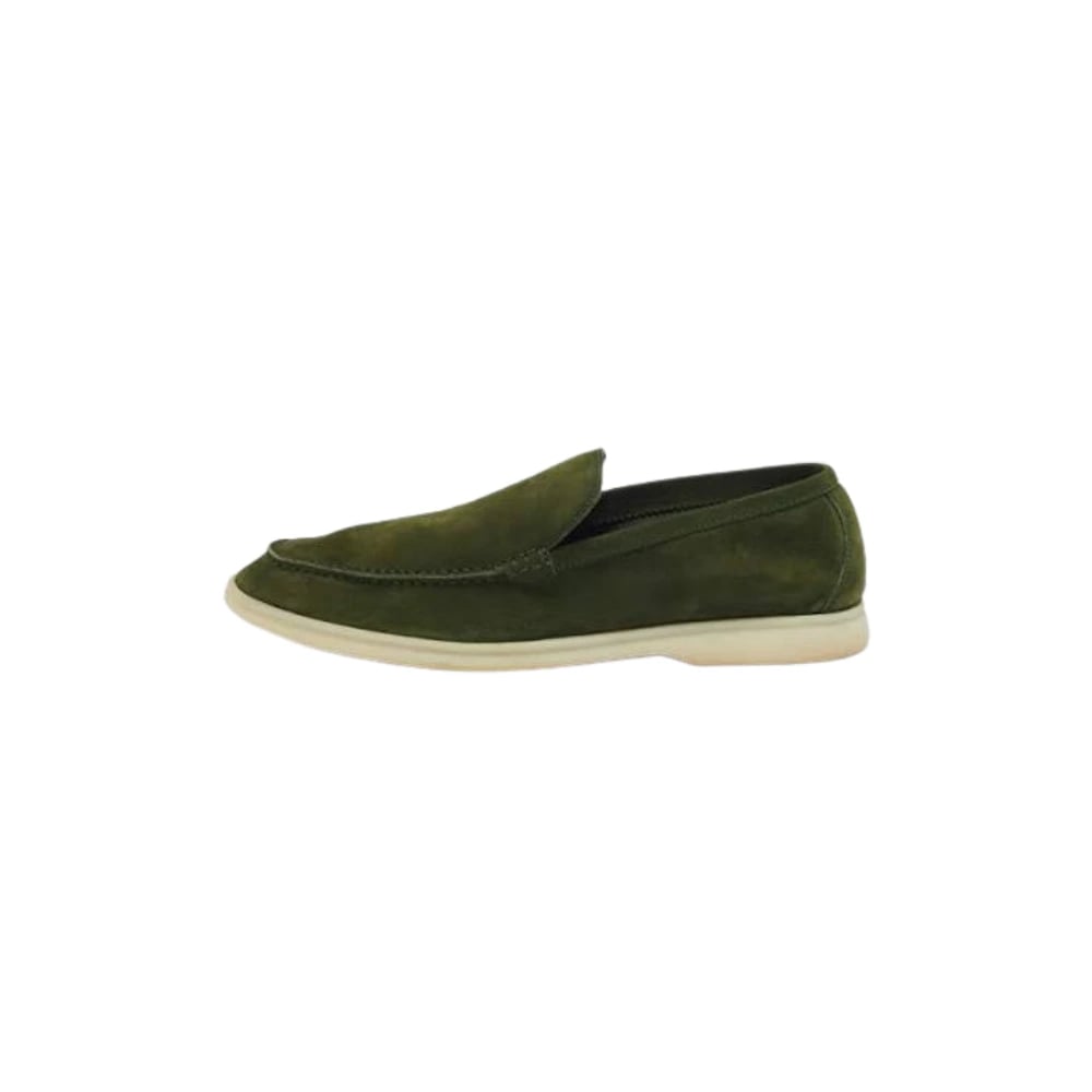 Loro Piana Footwear | Summer Walk Moss Green