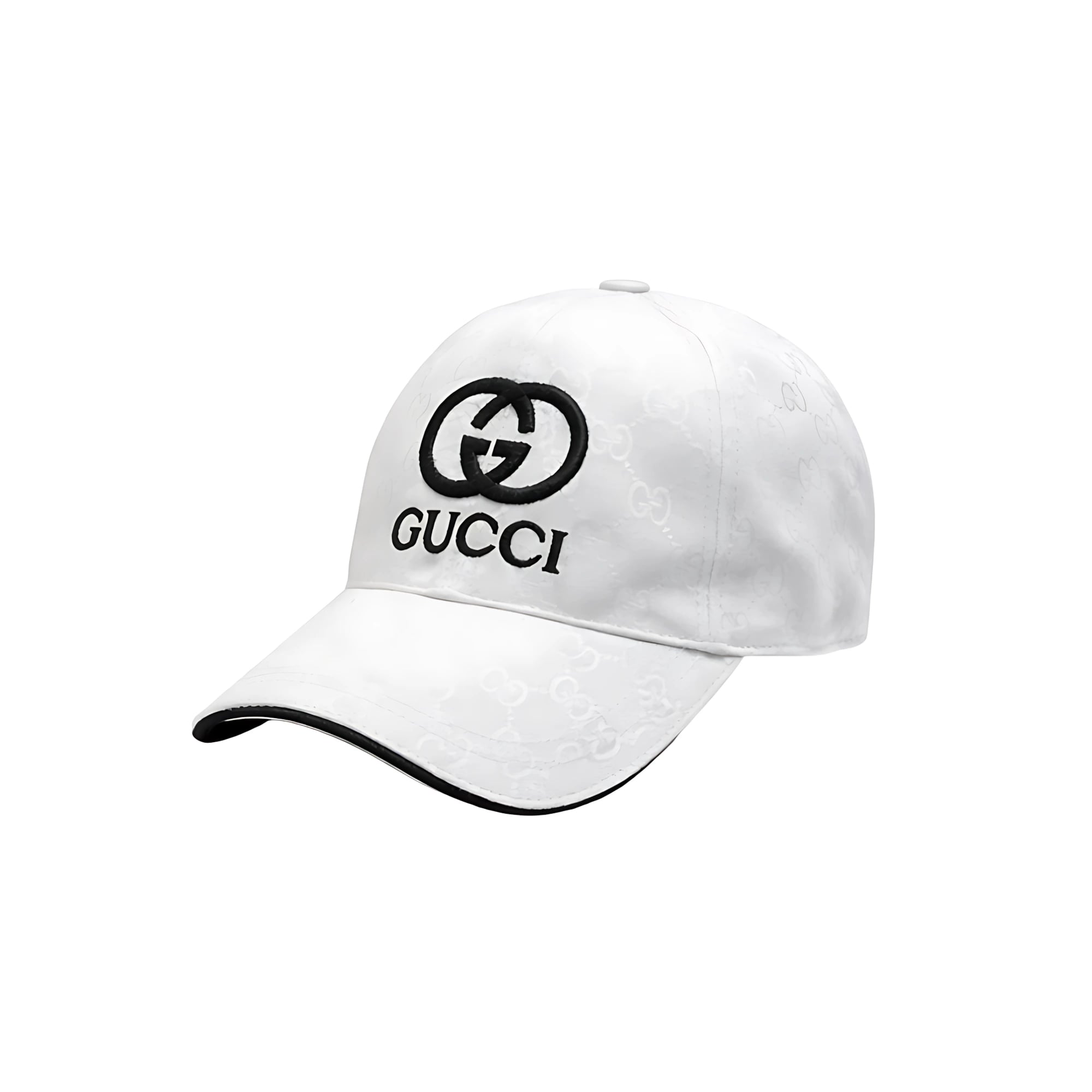 Gucci GG Canvas Logo White Cap
