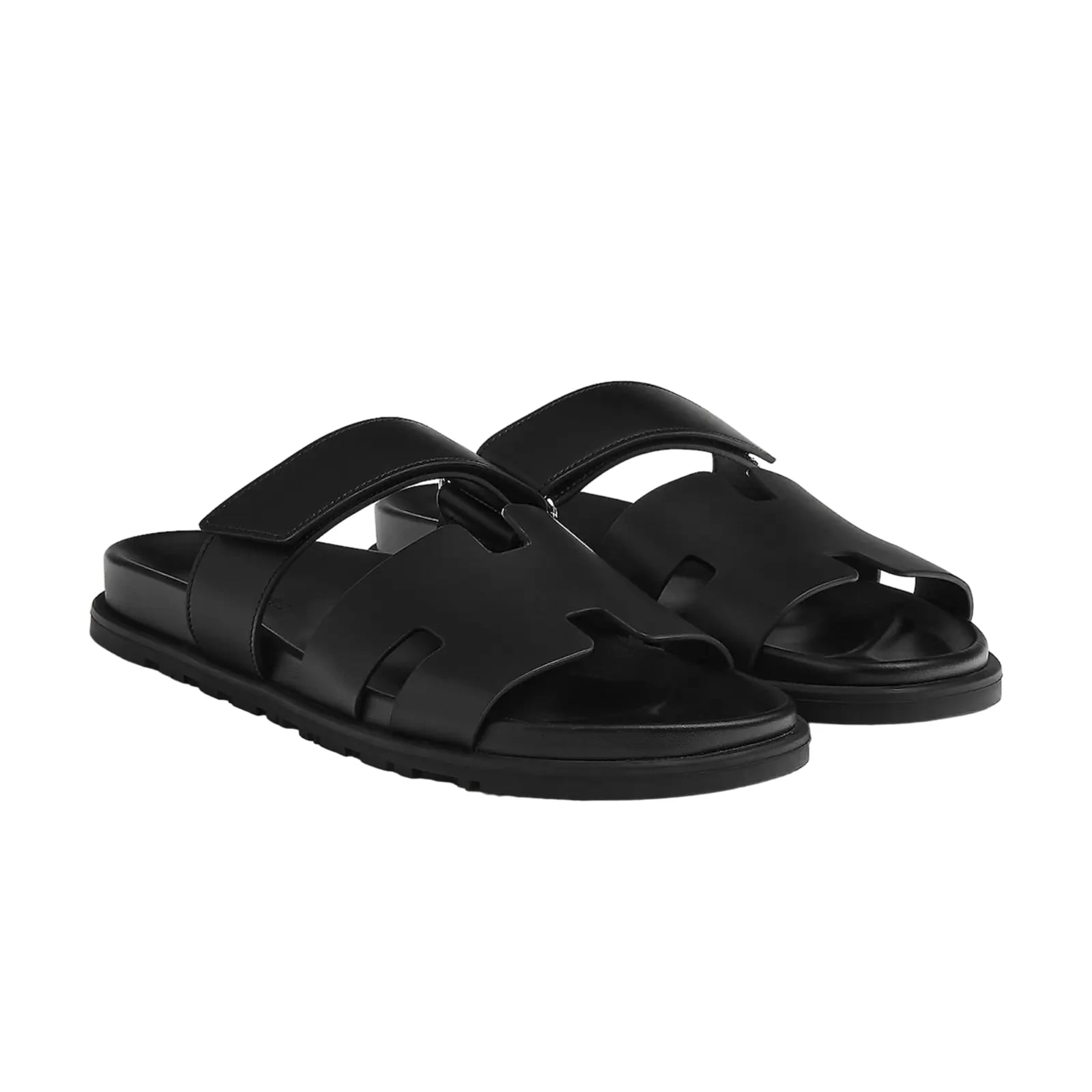 Hermès Chypre Sandals – Noir
