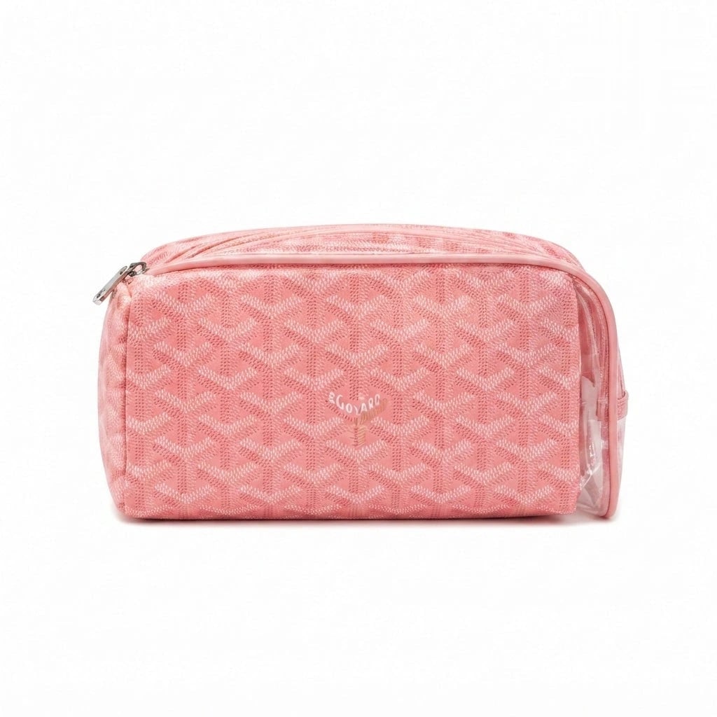 Goyard Goyardine Cosmetic Toiletry Pouch Set