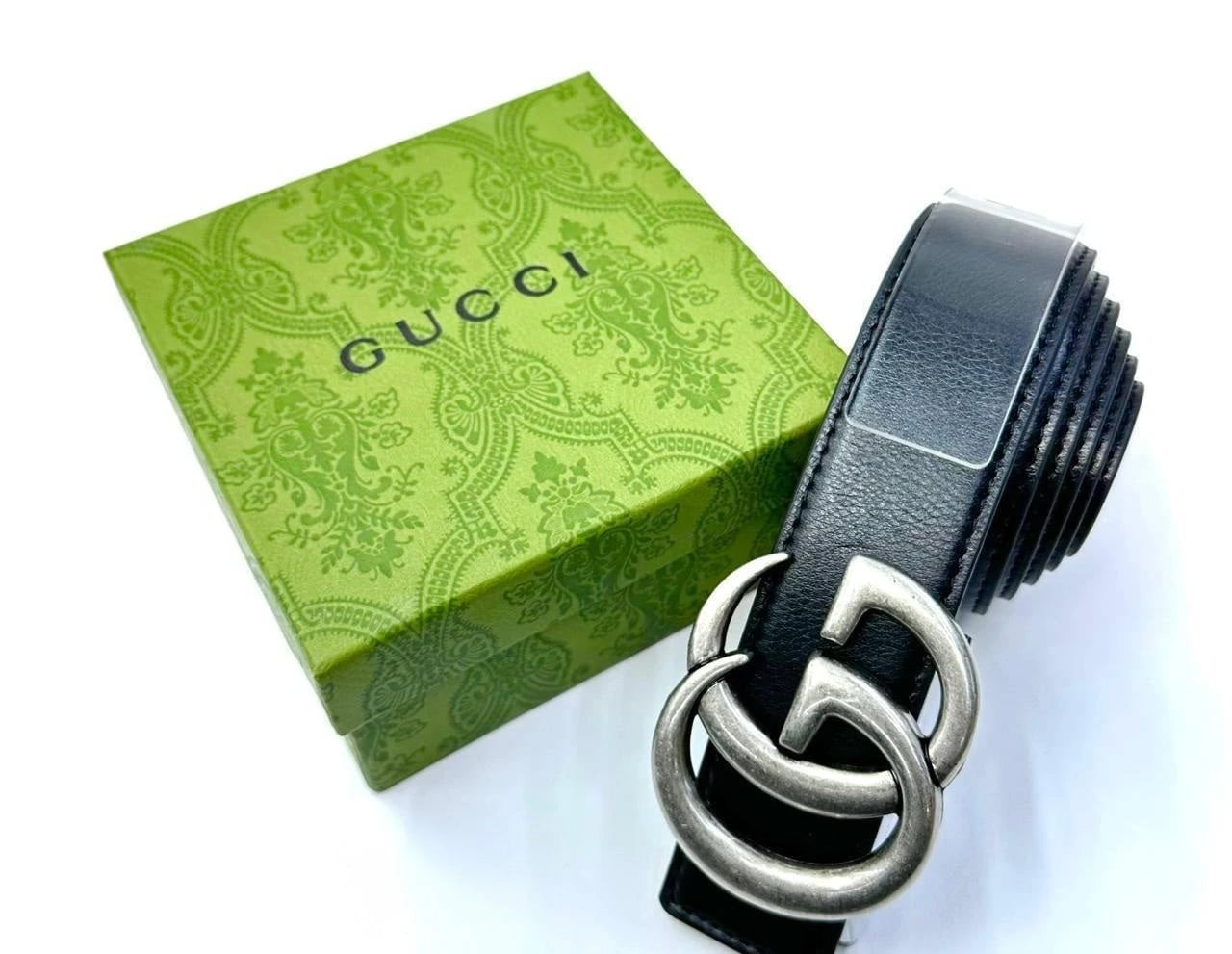 Gucci | Interlocking G Belt – Black / On Black