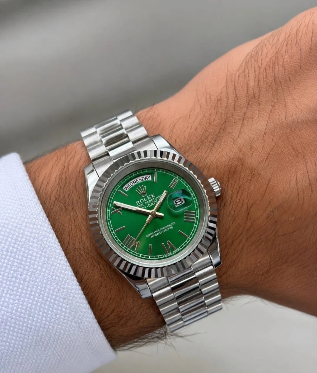 Rolex | ساعة داي ديت 40 – شامبين