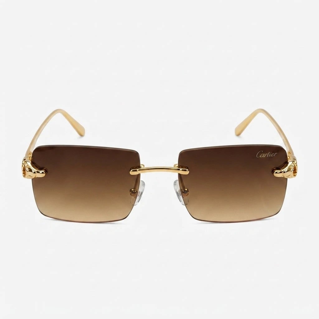 Cartier Sunglasses Panthère de Cartier Brown Gradient