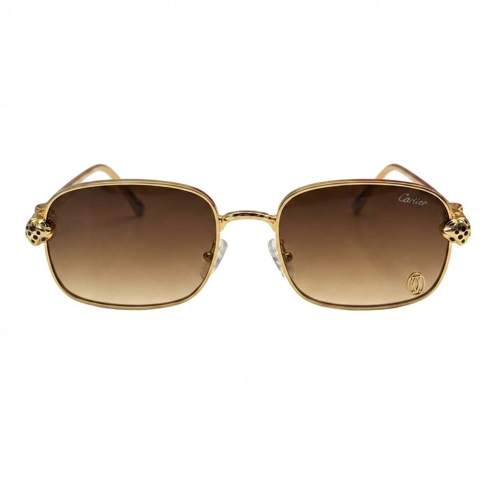 Cartier Sunglasses Panthère Brown Gradient