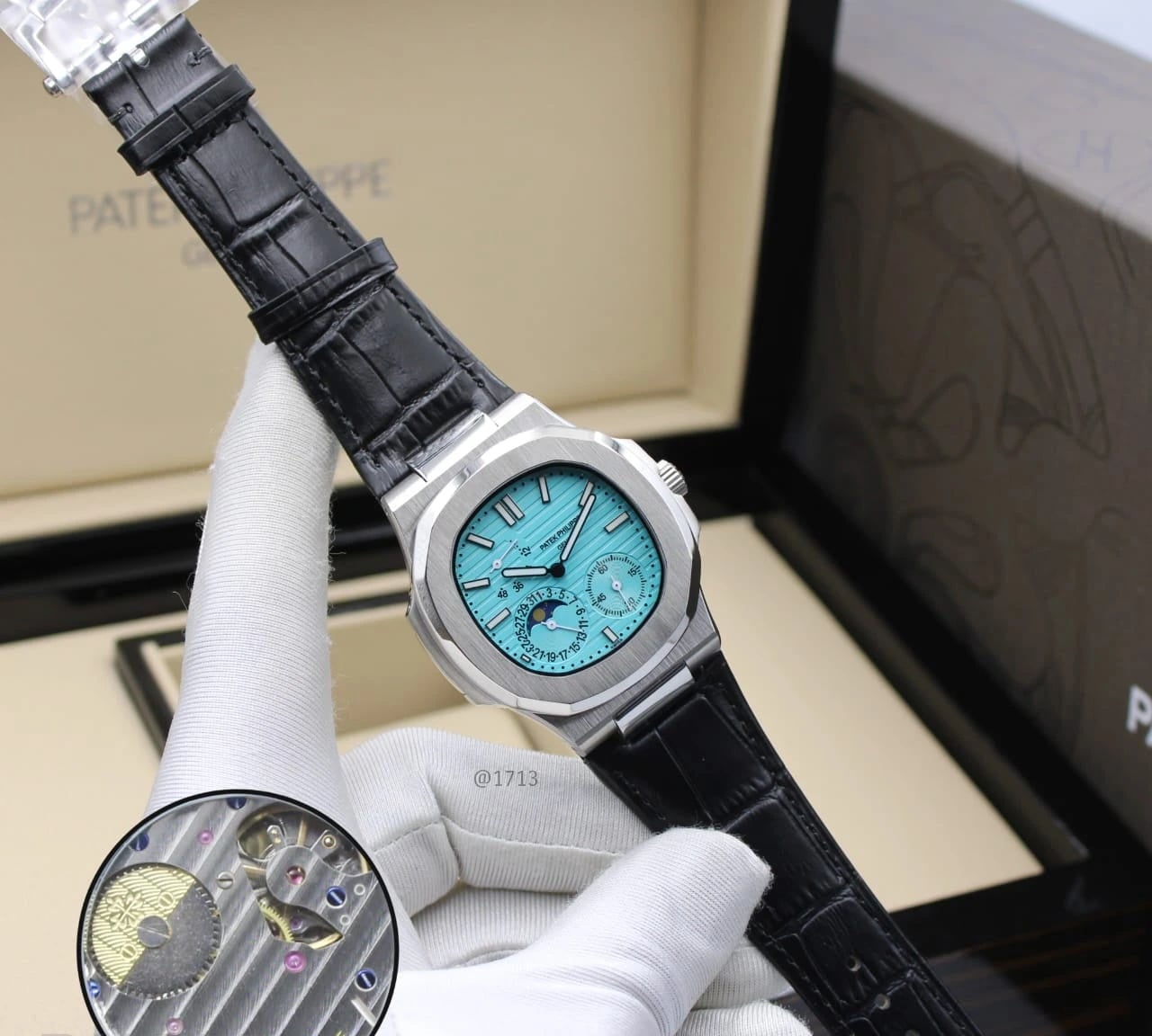 Patek Watch | Nautilus Moonphase Tiffany