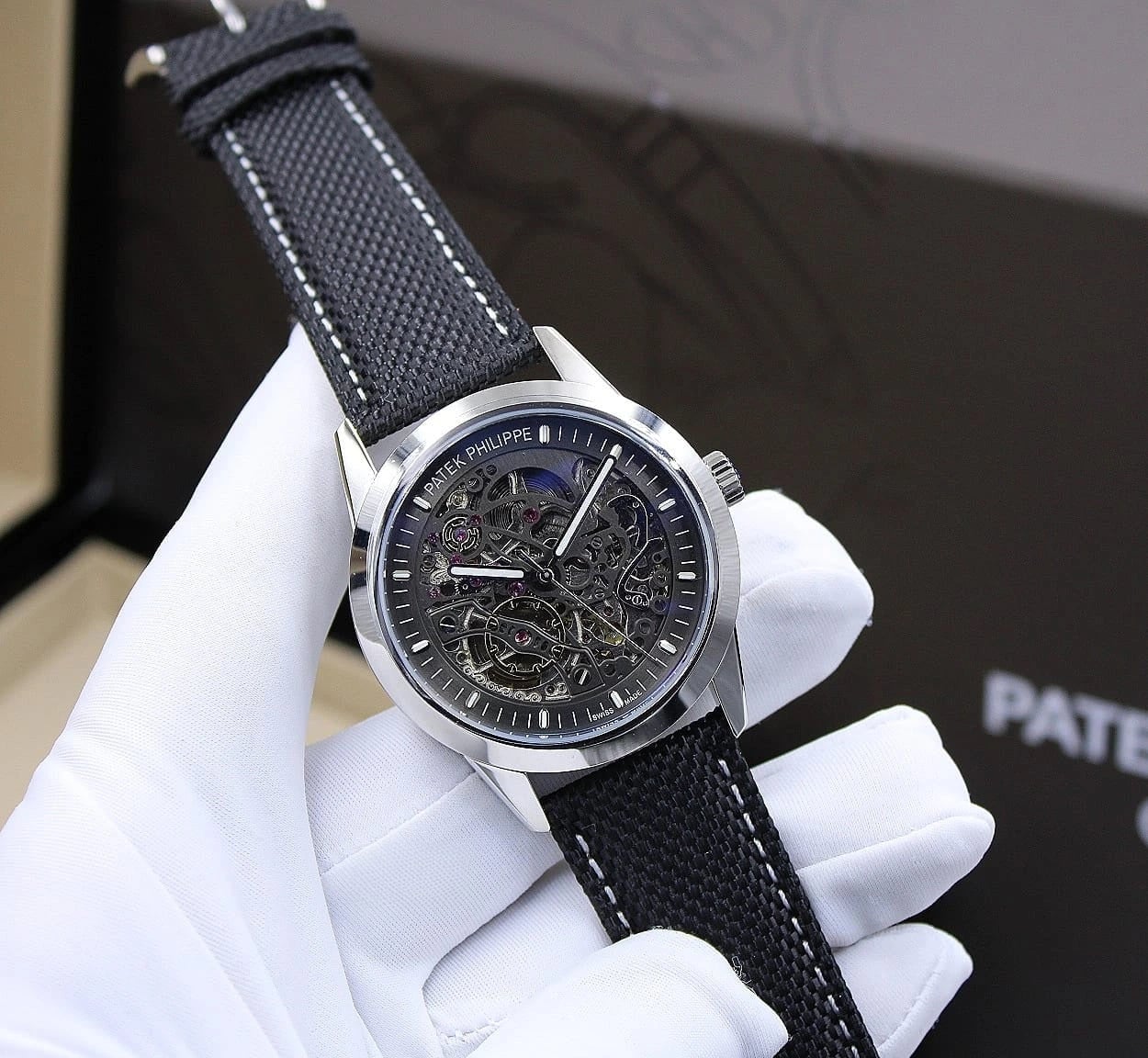 Patek Philippe | Santos de Cartier Skeleton Two-Tone Steel Watch