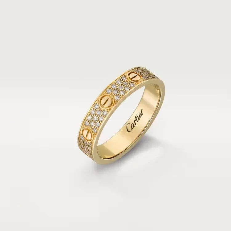 Cartier LOVE Ring | Small Pave Style