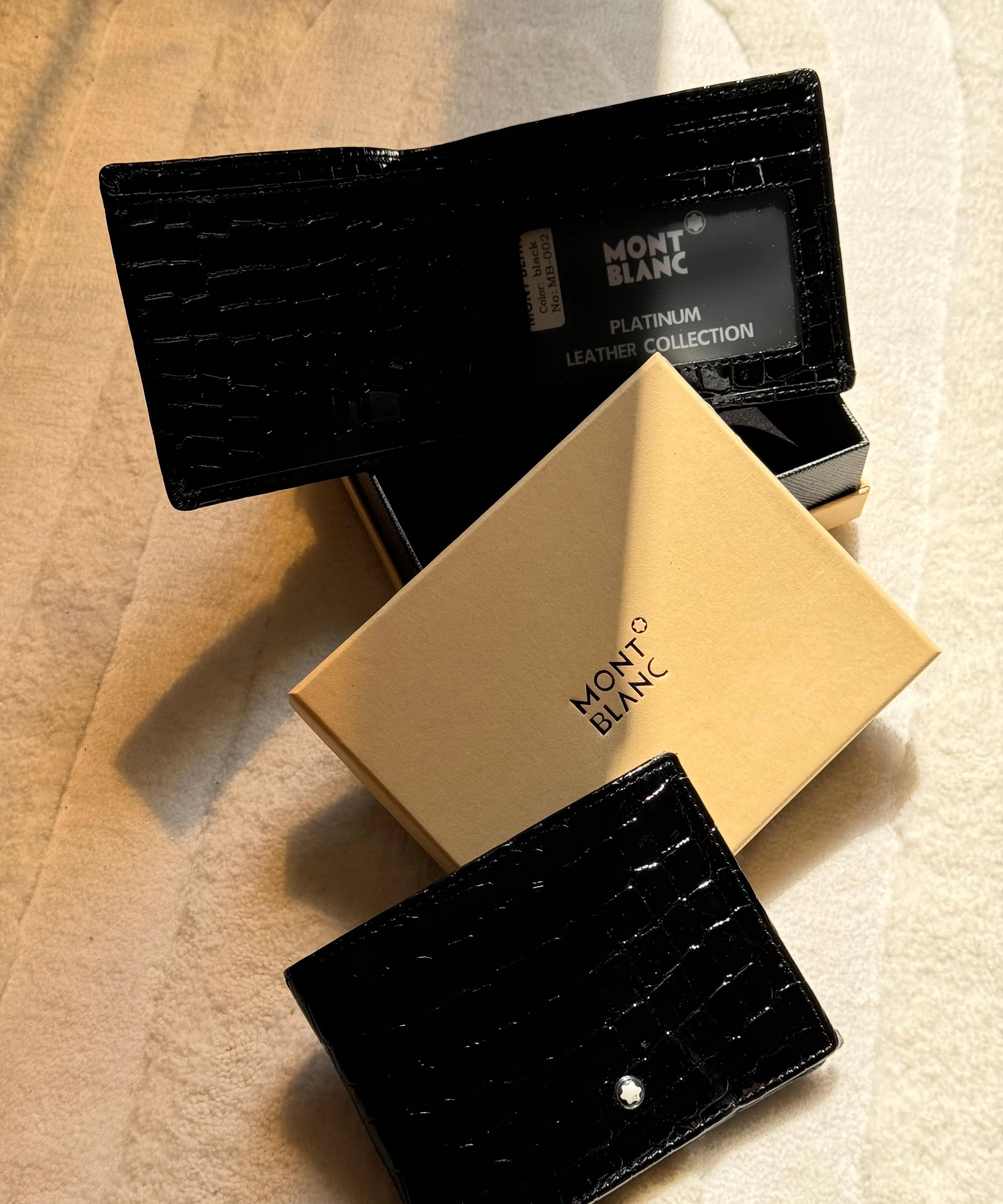 Montblanc | Meisterstuck Selection Croco Embossed Card Holder