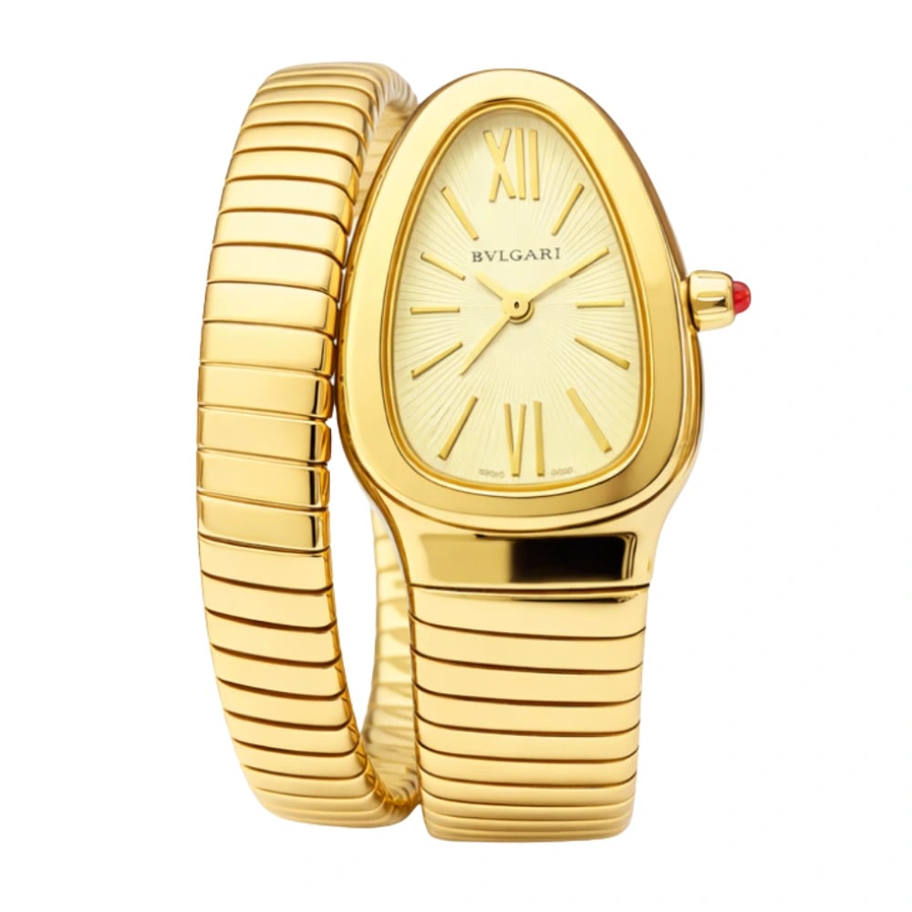 Bvlgari Serpenti Tubogas – Spiral Steel & Yellow Gold