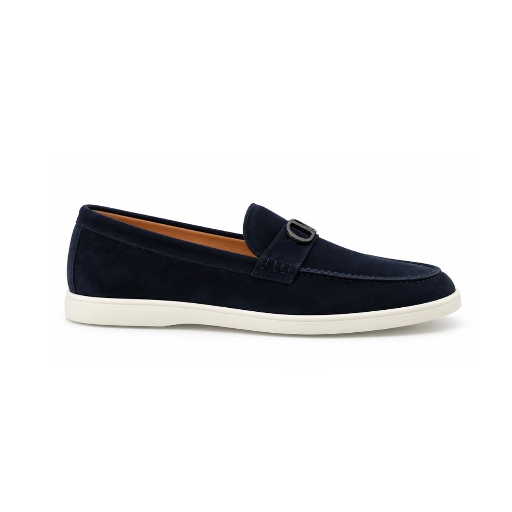 Dior Footwear | Loafers Granville Suede Navy