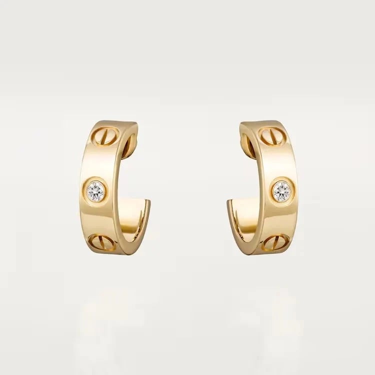 Cartier LOVE Earrings | Diamond Classic