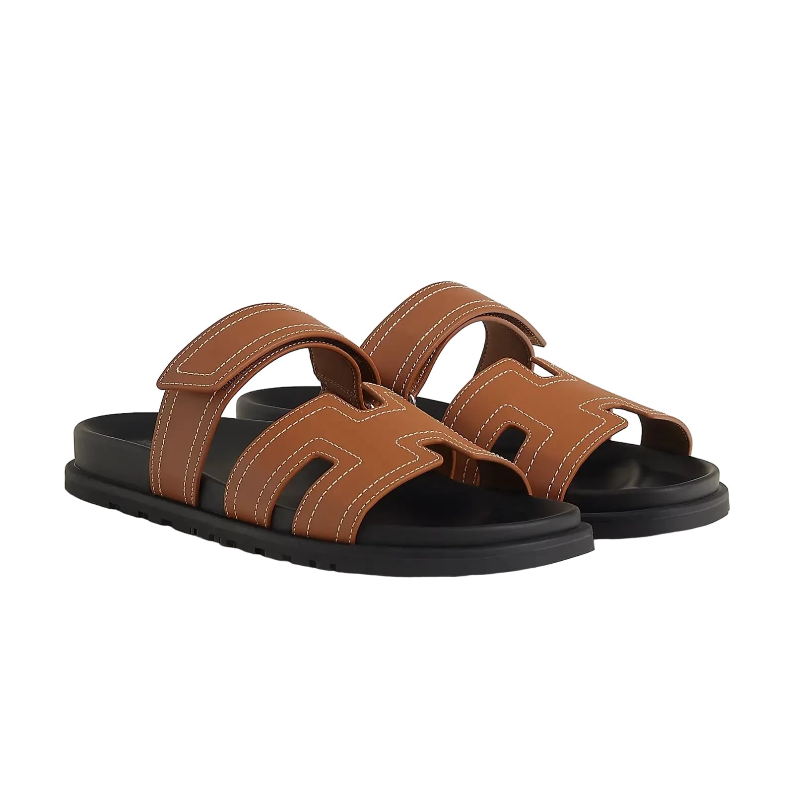 Hermès Slipper | Chypre Saude Brown