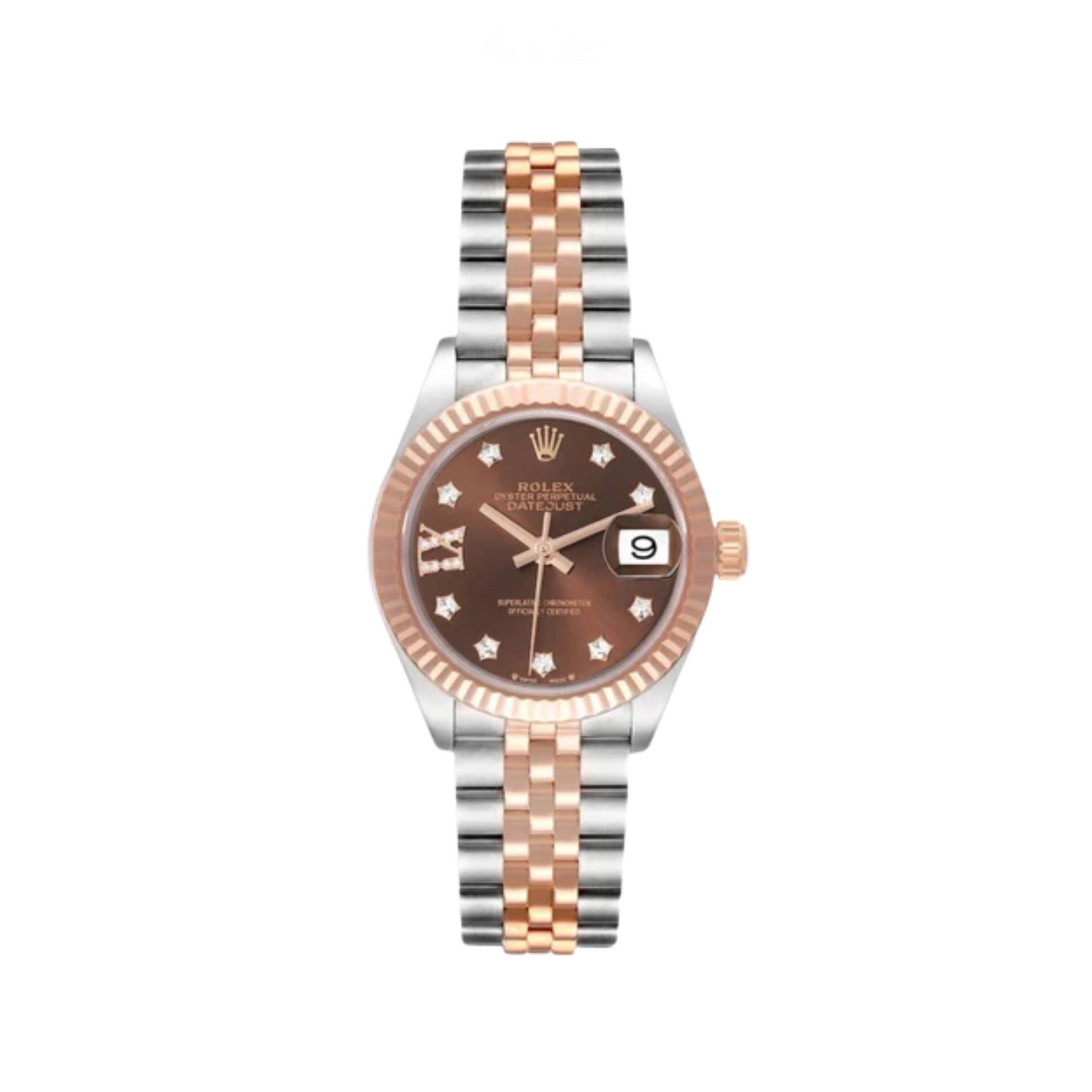 Rolex Datejust – 28 Chocolate Diamond Dial