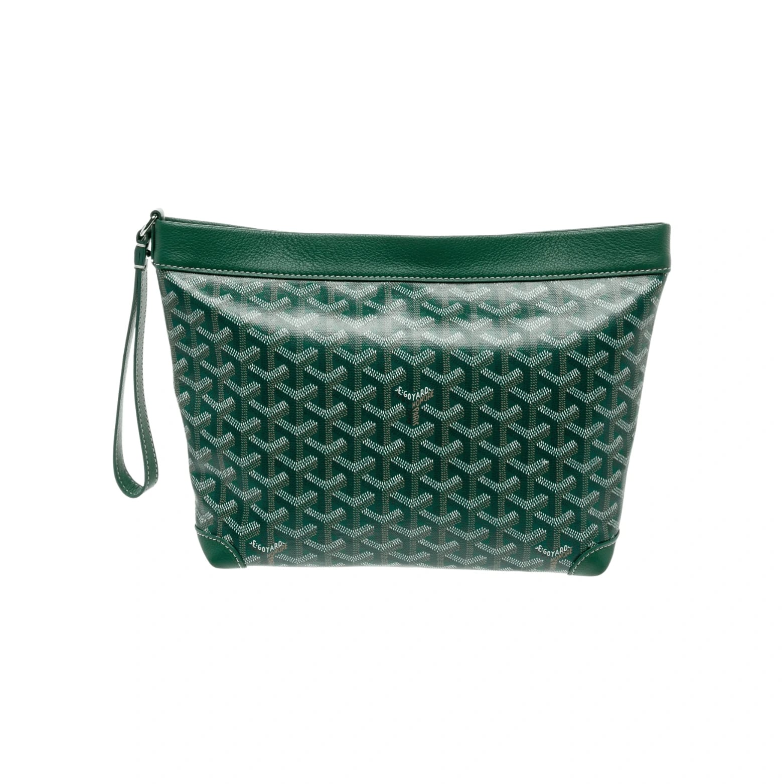 Goyard Bag | Conti Pouch Green