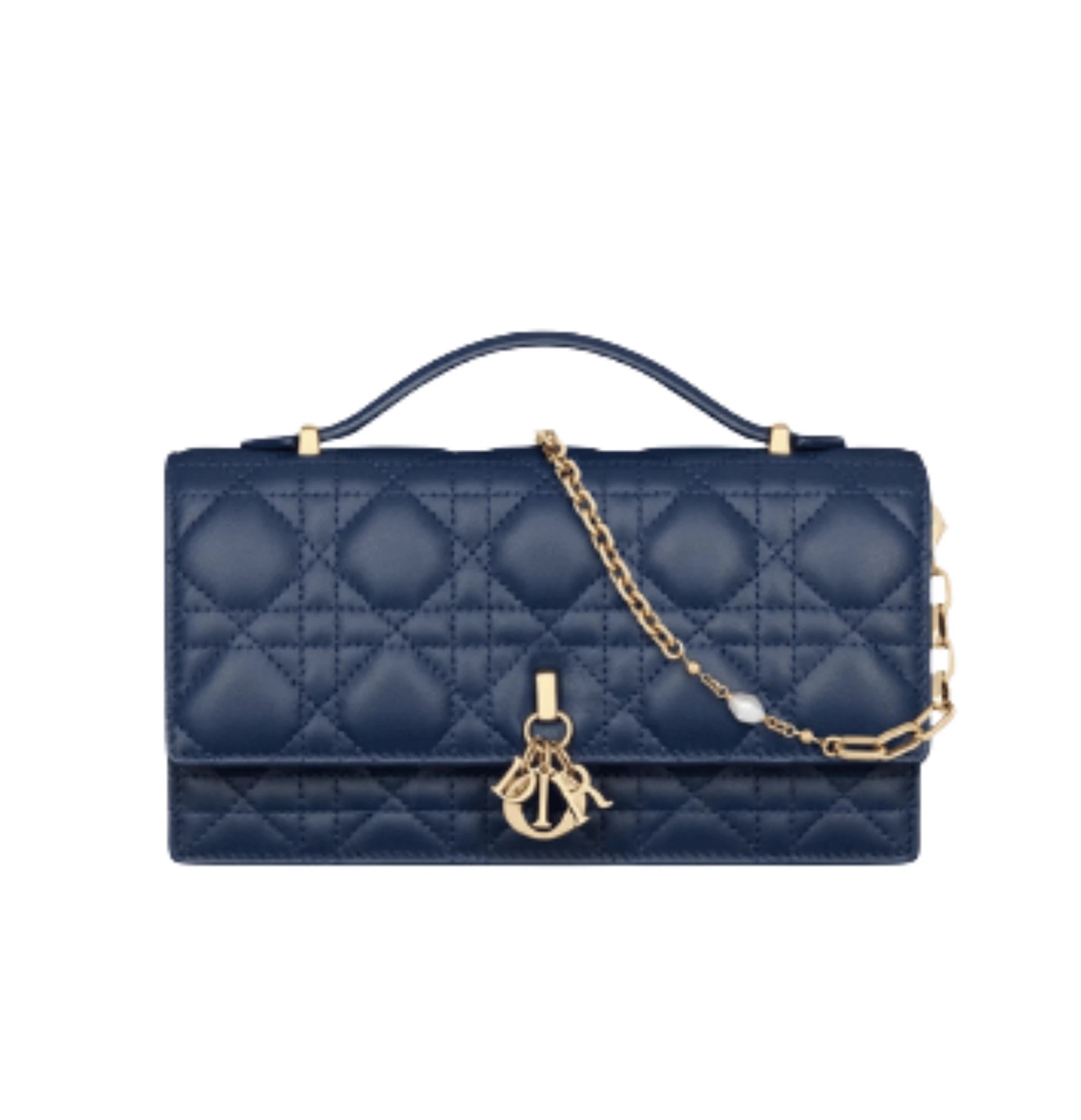 Dior My Dior Mini Bag - Blue Cannage Lambskin