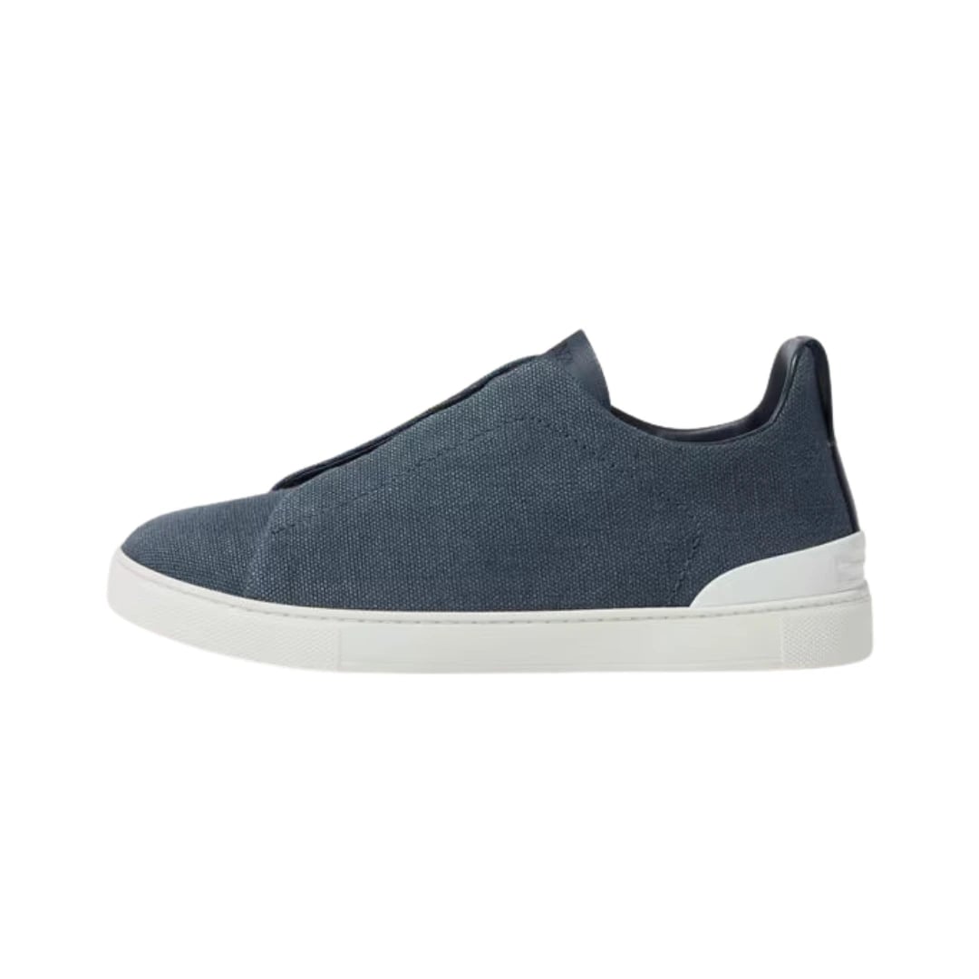 Zegna Footwear | Triple Stitch Dark Teal Blue (SH-ZEG-068-36)