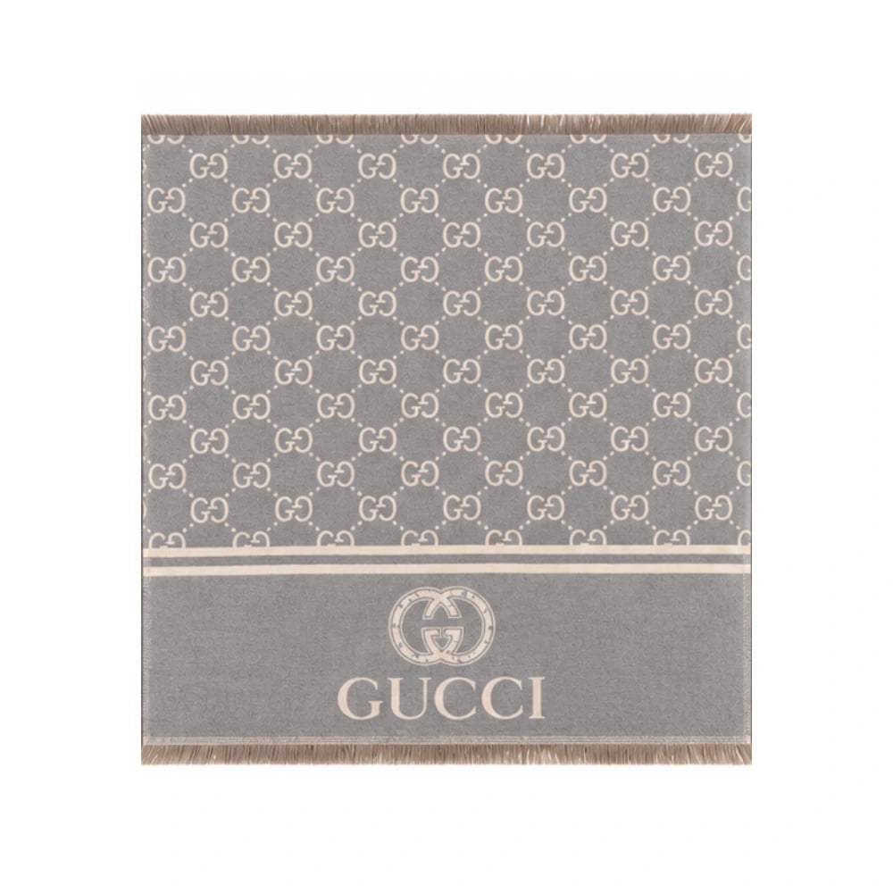 Gucci GG Monogram Jacquard Scarf