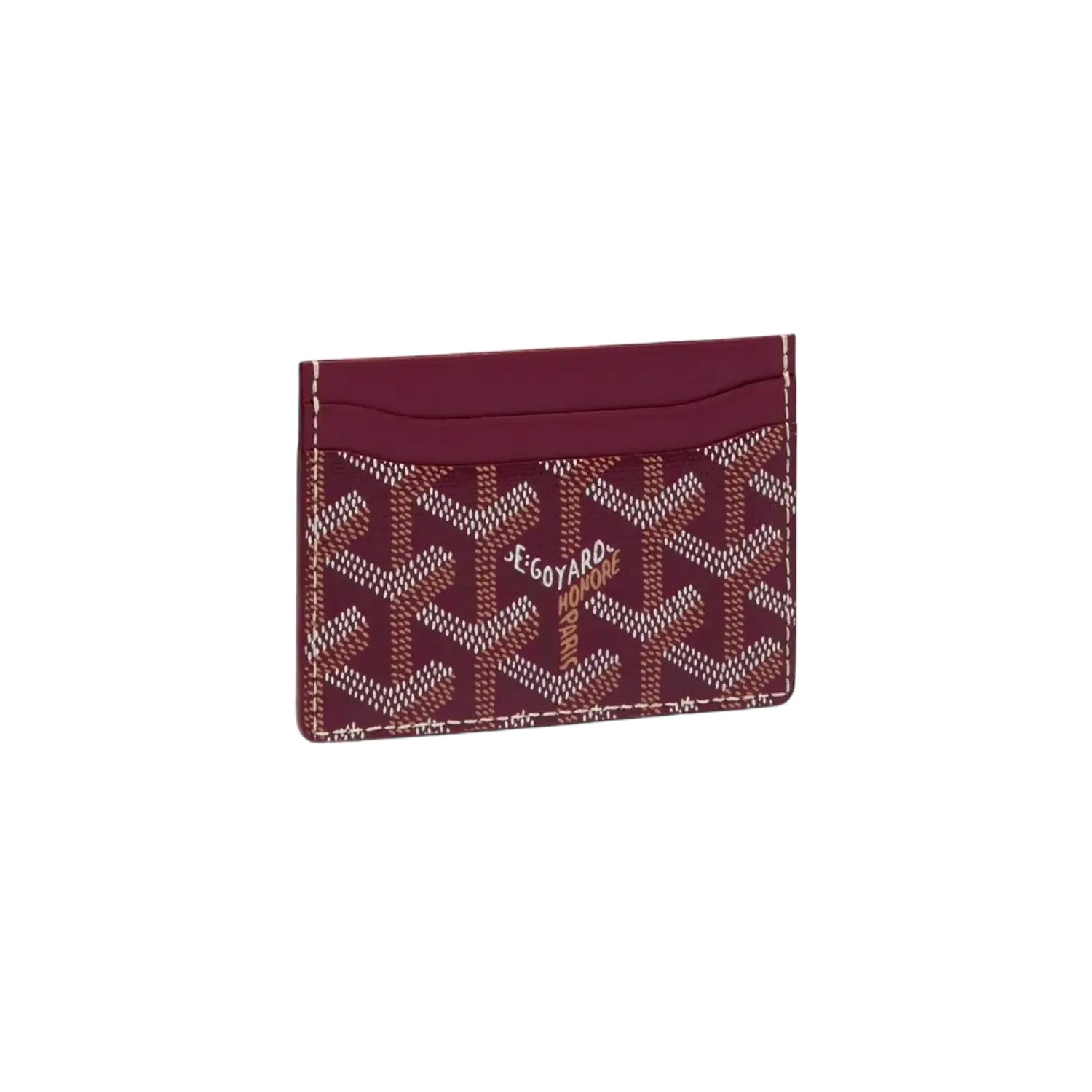Goyard Saint Sulpice Card Holder – Bordeaux