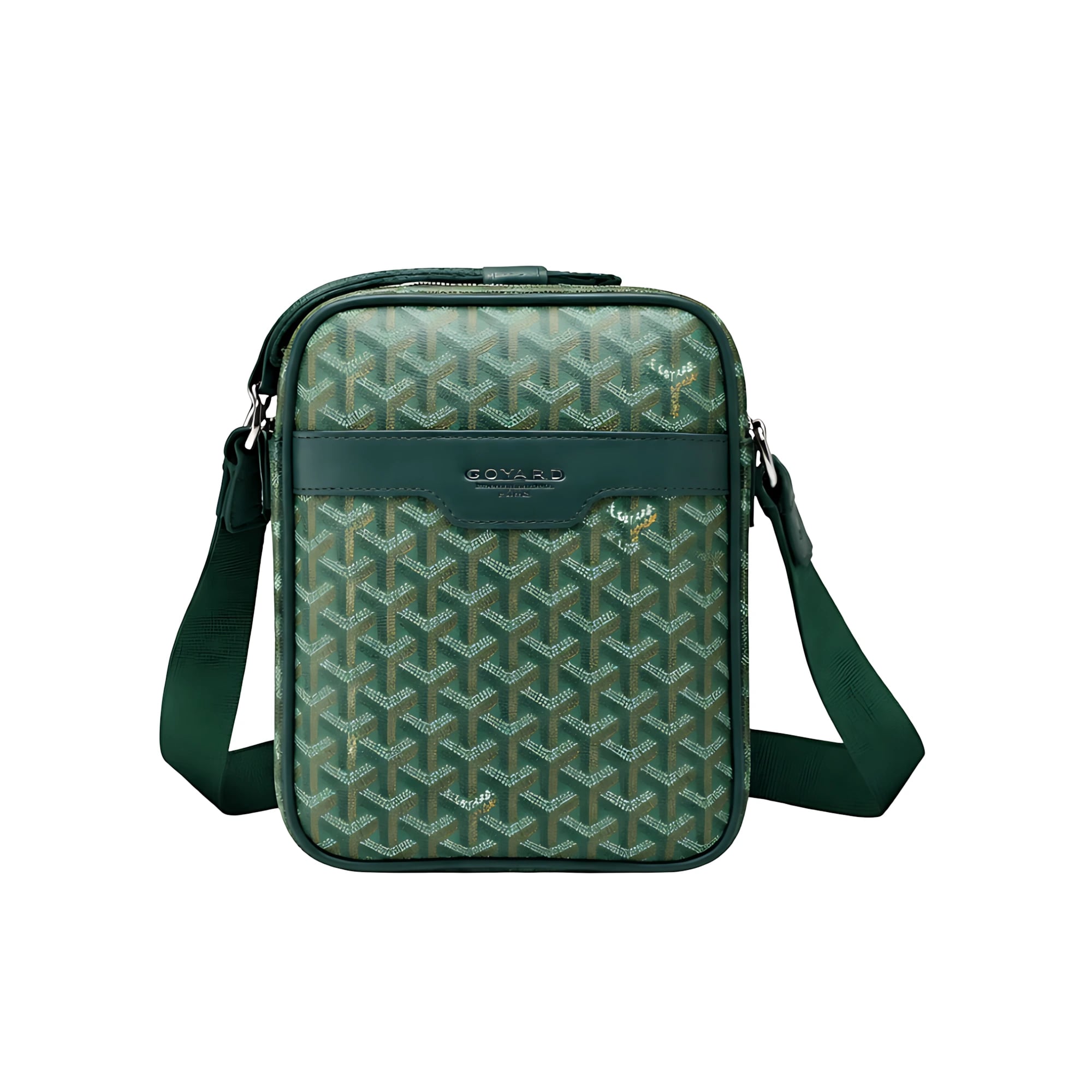 Goyard Goyardine Canvas Green Bag