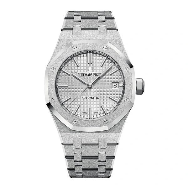 Audemars Piguet Royal Oak – Selfwinding Frosted White Gold Silver Dial