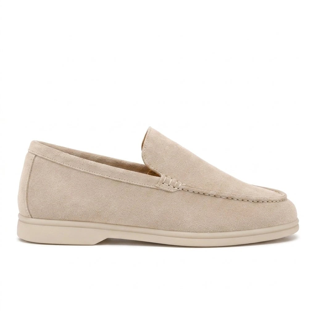 Loro Piana Summer Walk Loafers – Sand