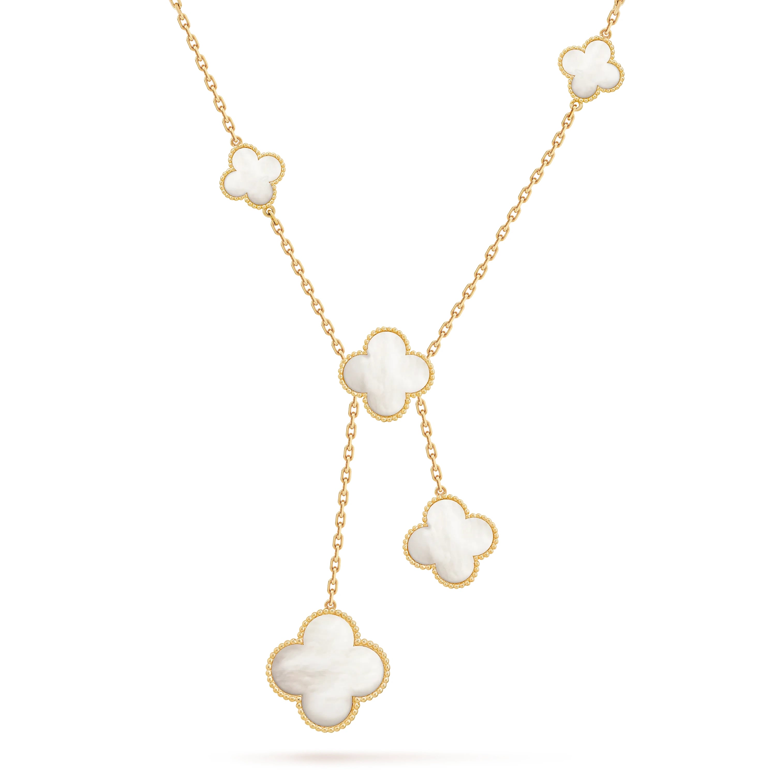 Van Cleef Magic Alhambra Necklace | 6 Motifs