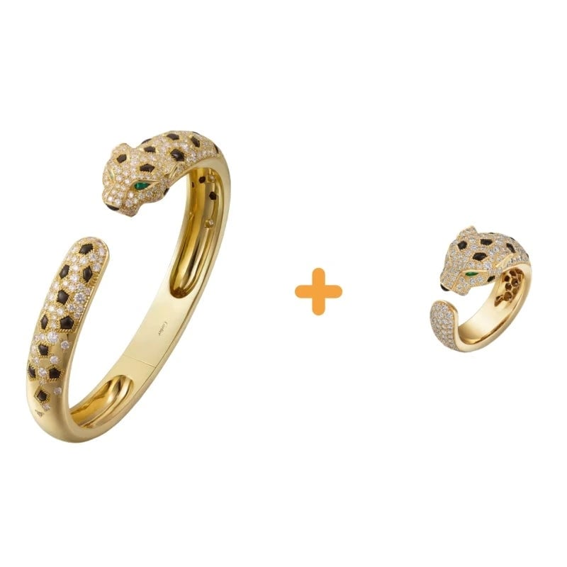 Cartier Panthere de Set | Bracelet & Ring (502802713-503825693)