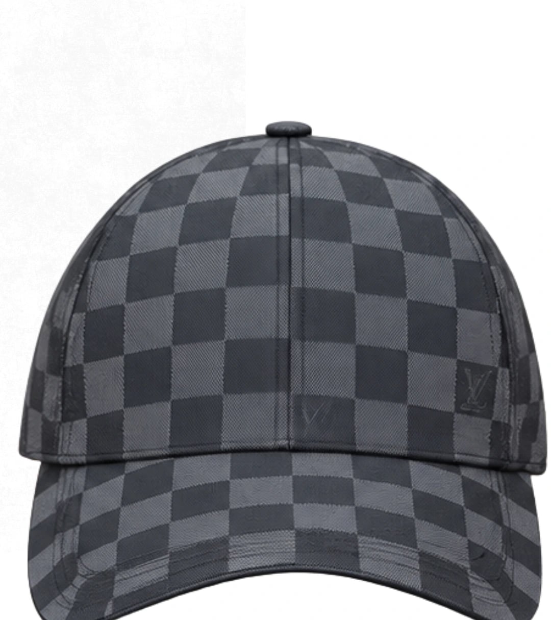 Louis Vuitton Cap | Black Grey Baseball