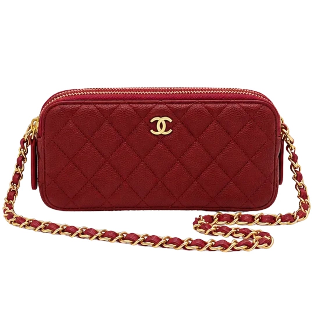 Chanel Double Zip Bag