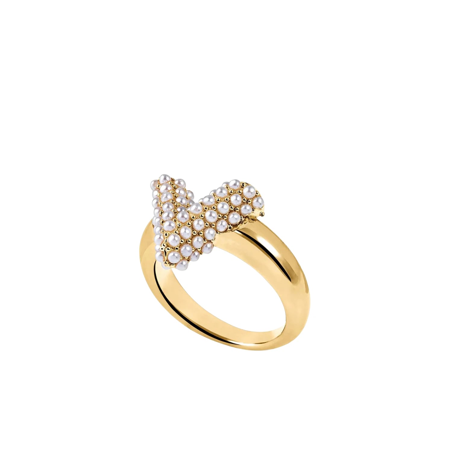 Louis Vuitton Pearl Bow Ring
