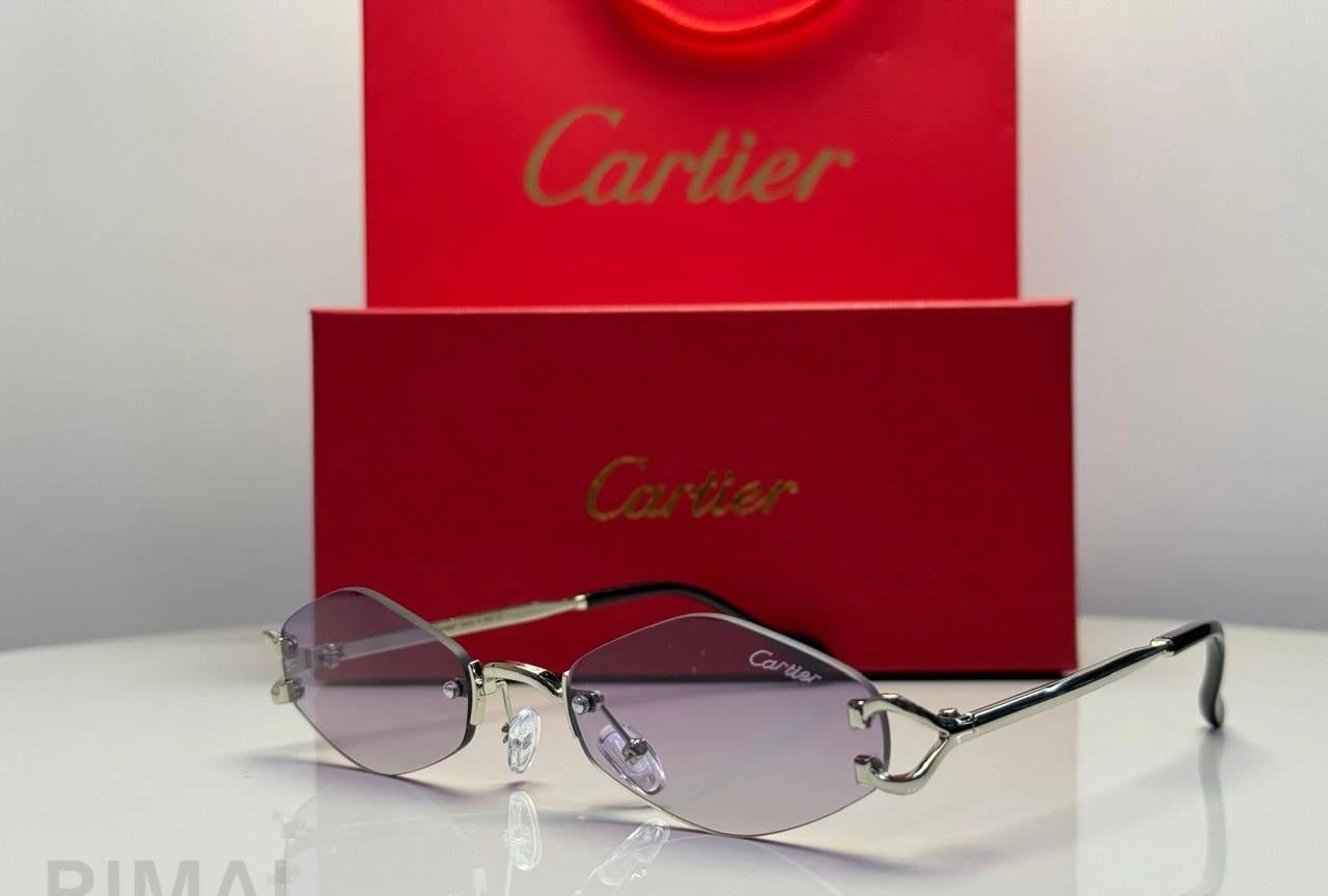 Cartier | Panthère de Cartier Rimless Sunglasses (GEN-6E875495)