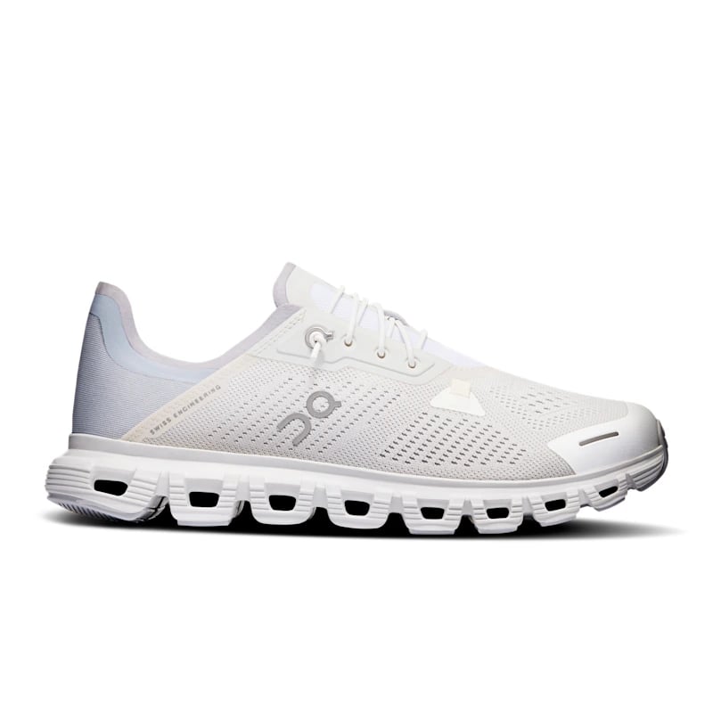 On Cloud Footwear | Cloud 6 Coast – White / Glacier