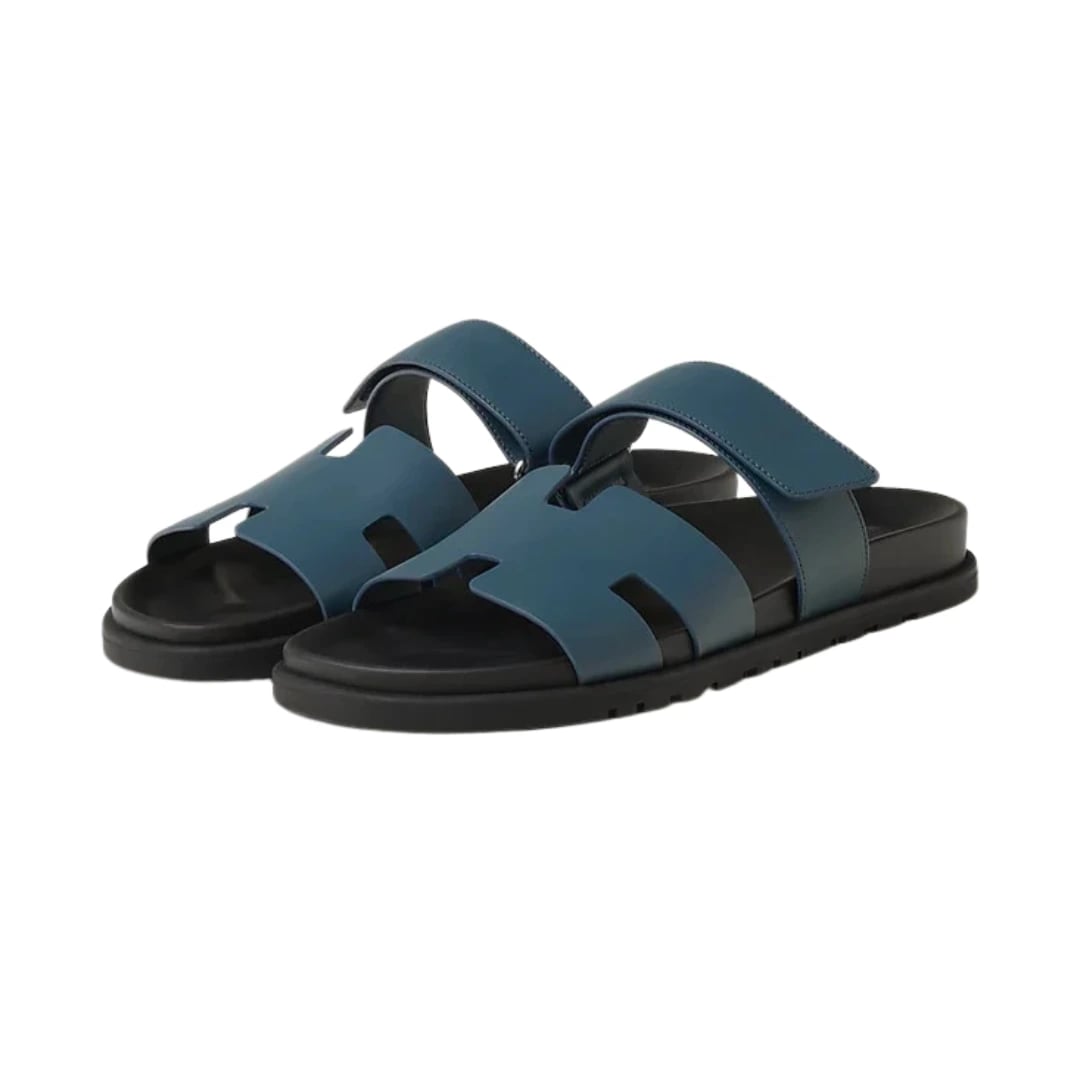 Hermès Footwear | Chypre Blue Turquin