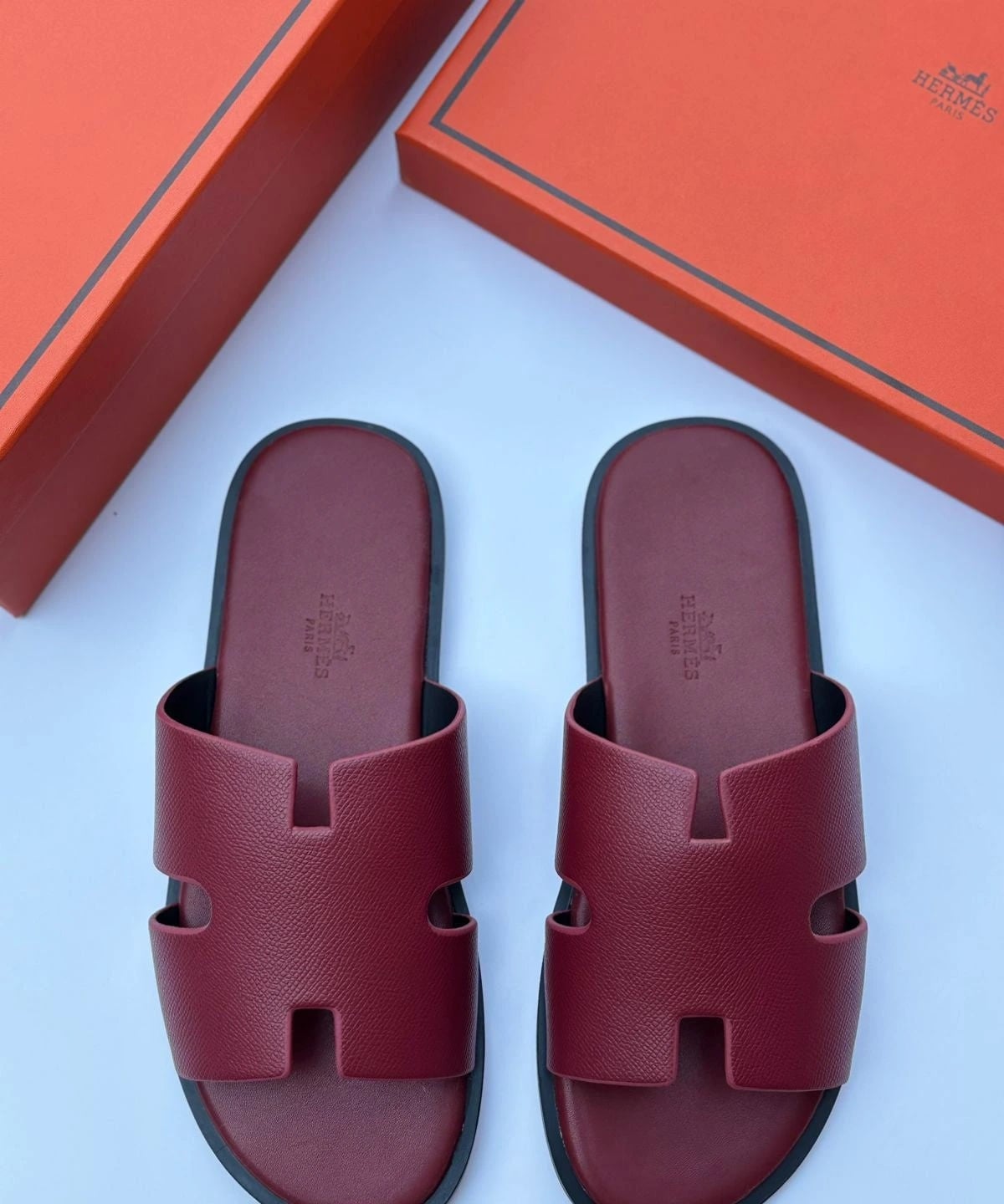 Hermès | Izmir Navy Blue Sandals