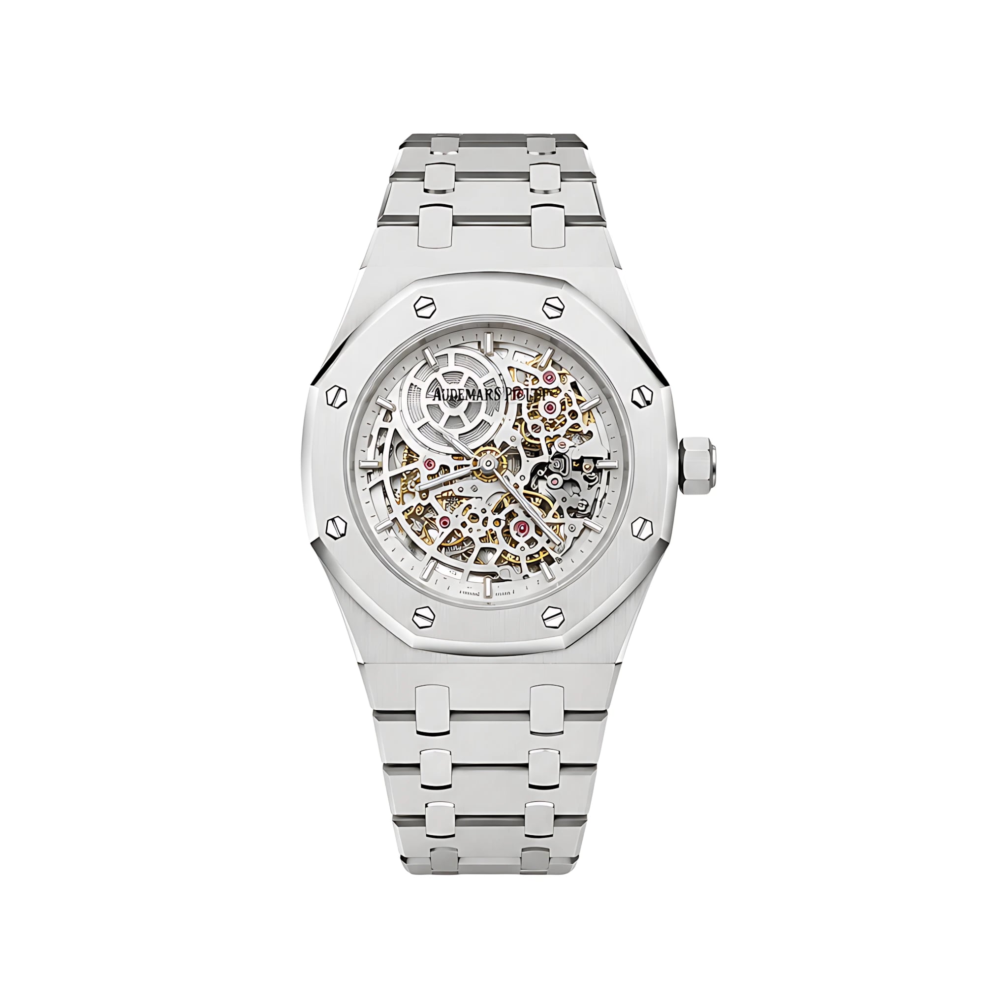 Audemars Piguet Watch | Royal Oak Double Balance Wheel Skeleton Silver