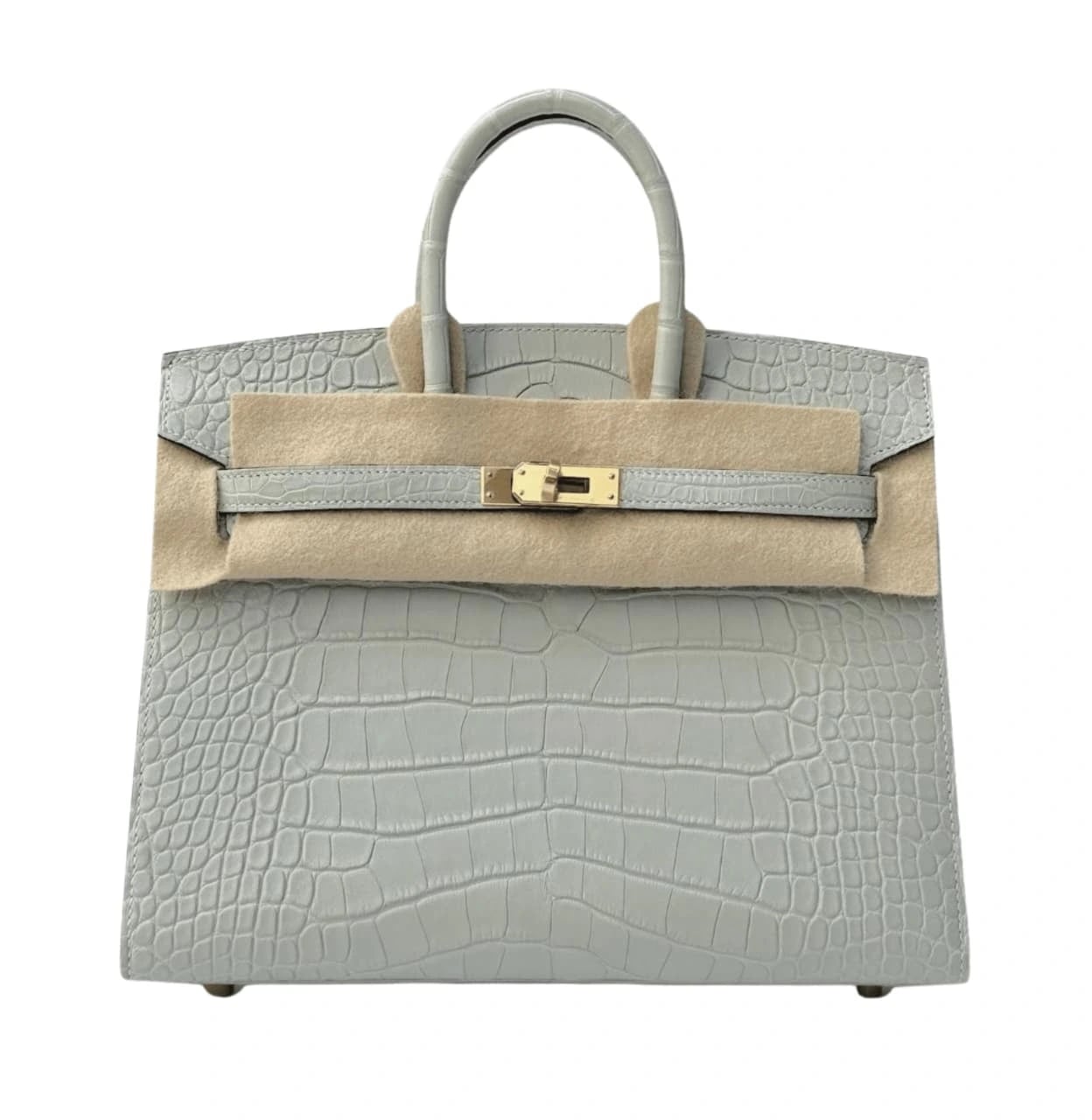 Hermès Birkin 25 Handbag Pale Grey