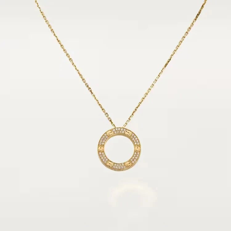 Cartier LOVE | Pave Necklace