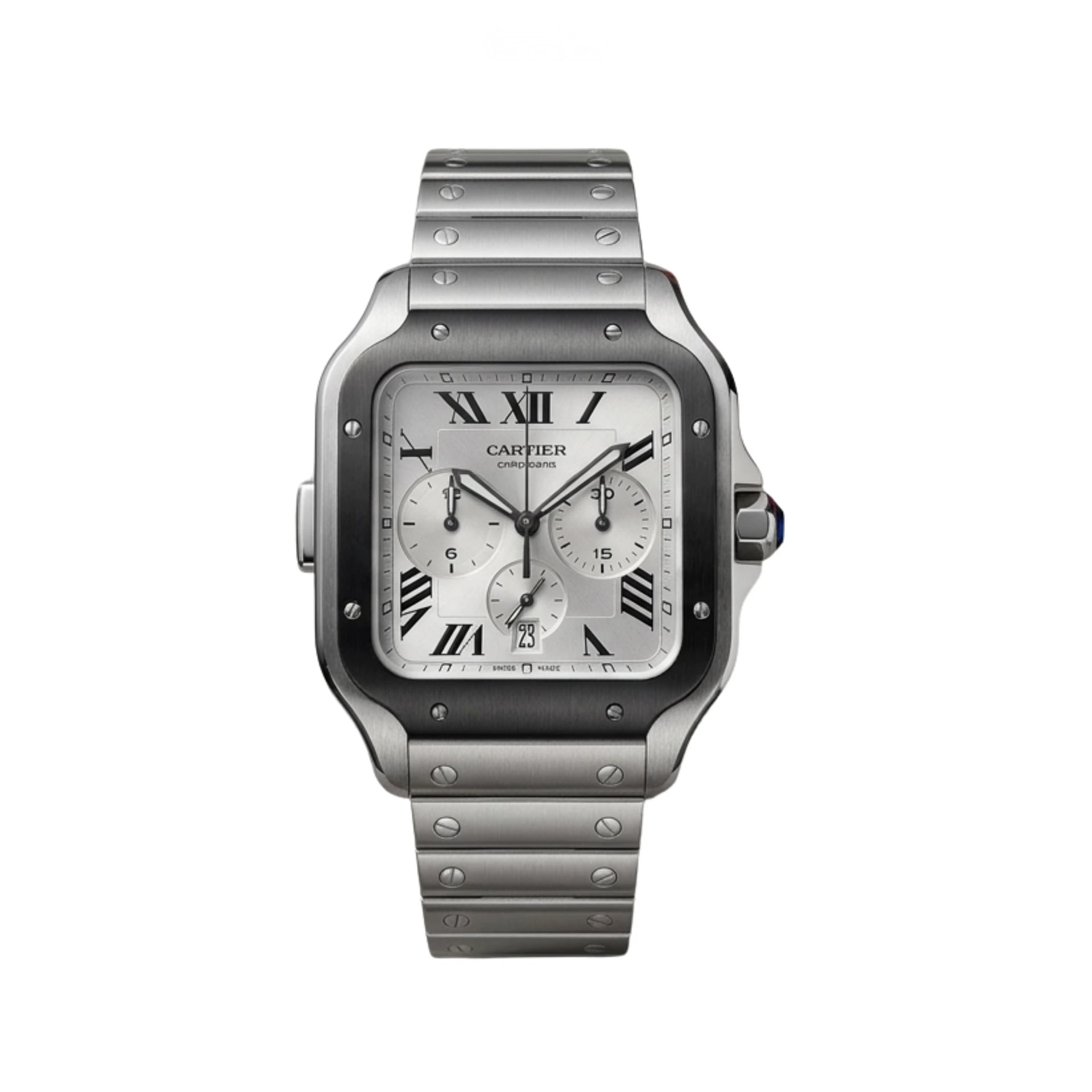 Cartier Santos de Cartier – Chronograph Stainless Steel
