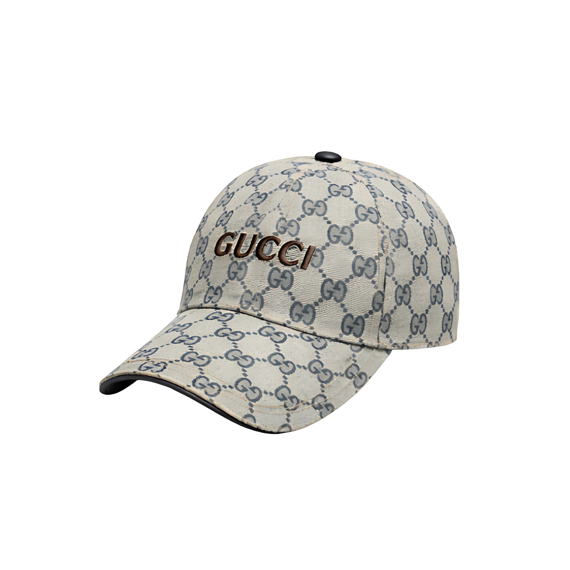 Gucci Canvas Logo Grey Cap