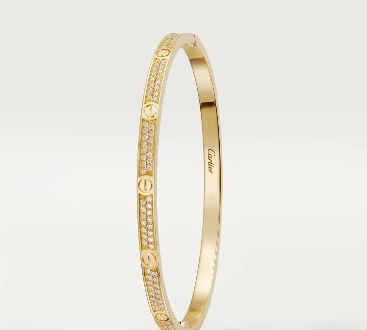 Cartier LOVE Bracelet | Small Pave Style