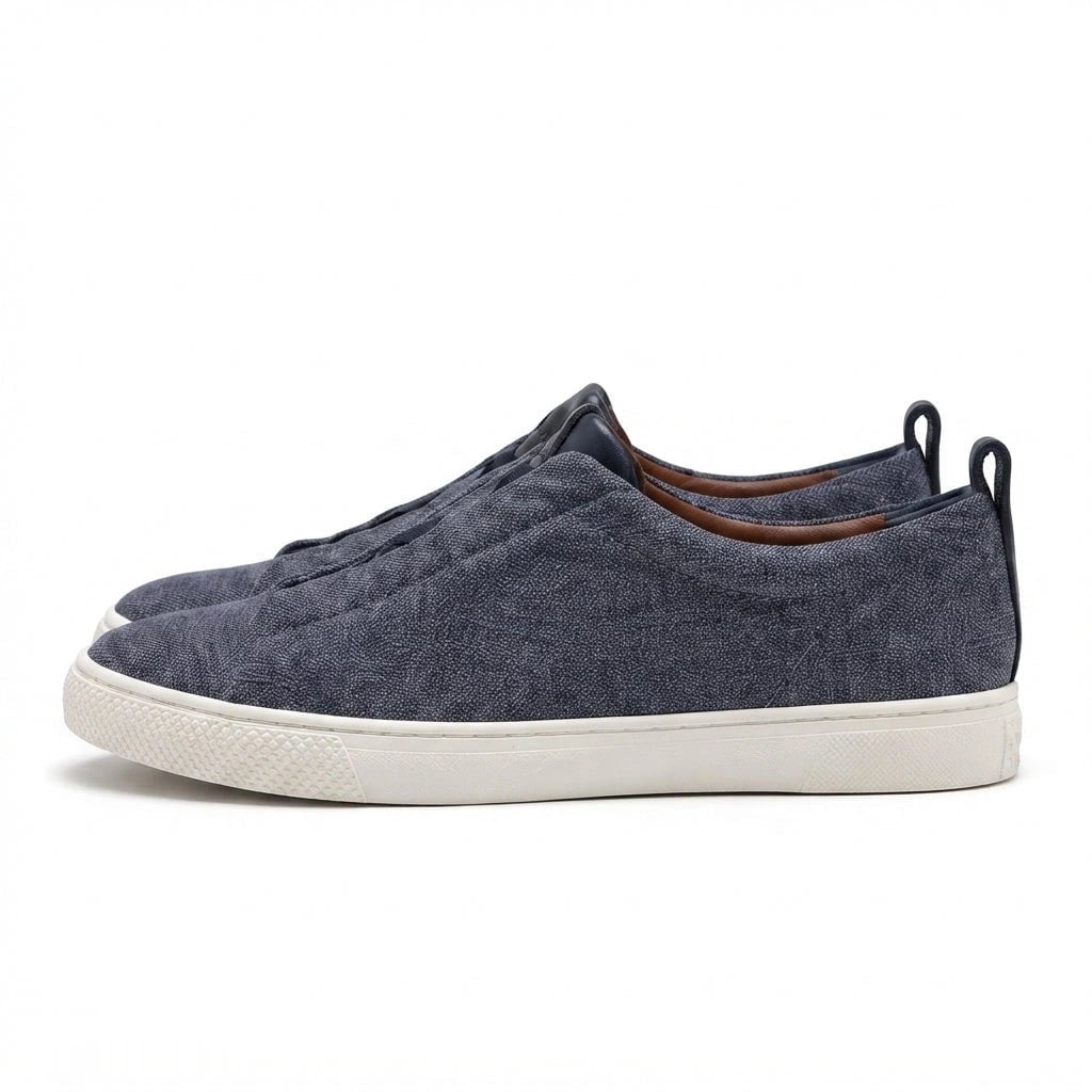 Zegna Footwear | Triple Stitch Denim