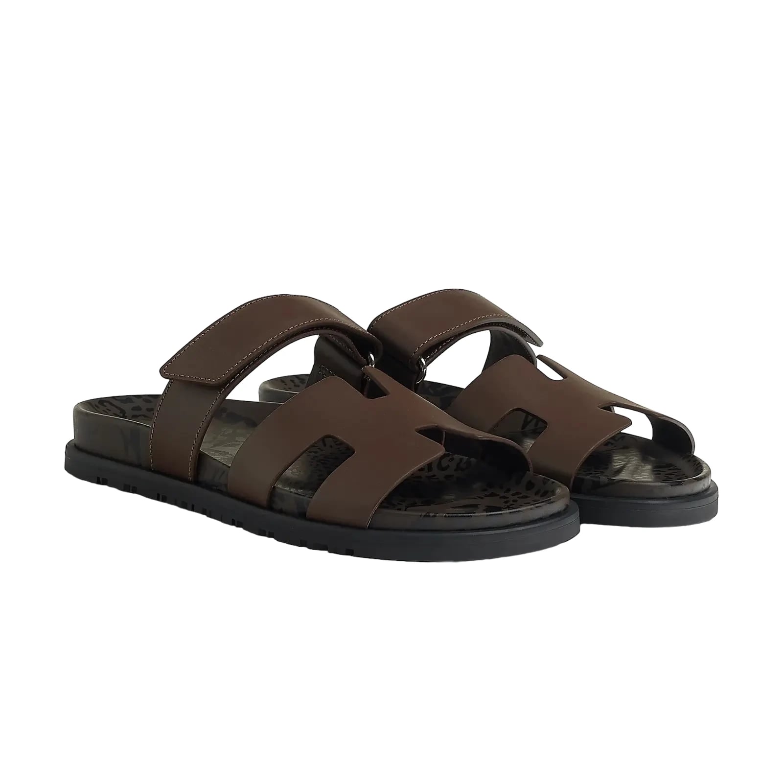 Hermès Chypre Sandals – Écorce