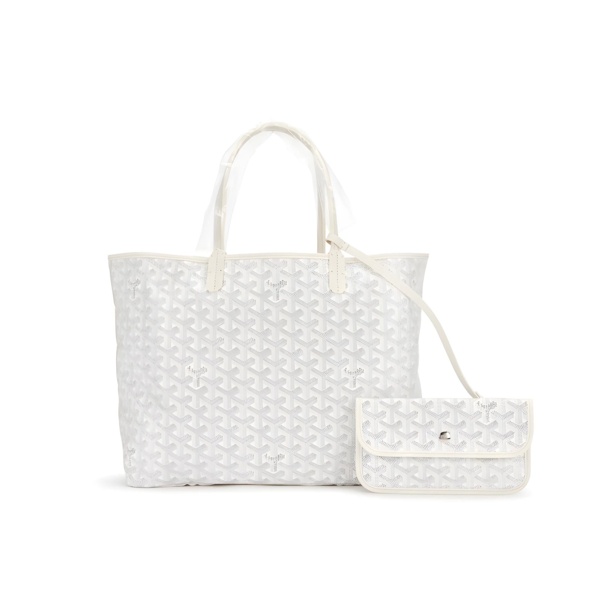 Goyard Saint Louis White