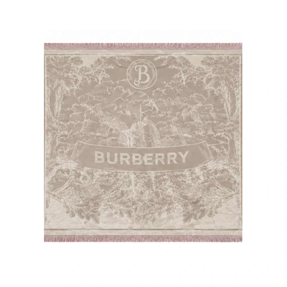Burberry Oak Leaf Scarf