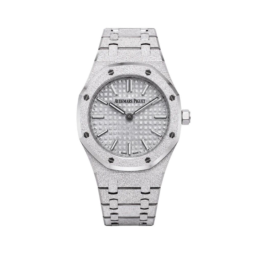 Audemars Piguet Royal Oak Mini Frosted White Quartz