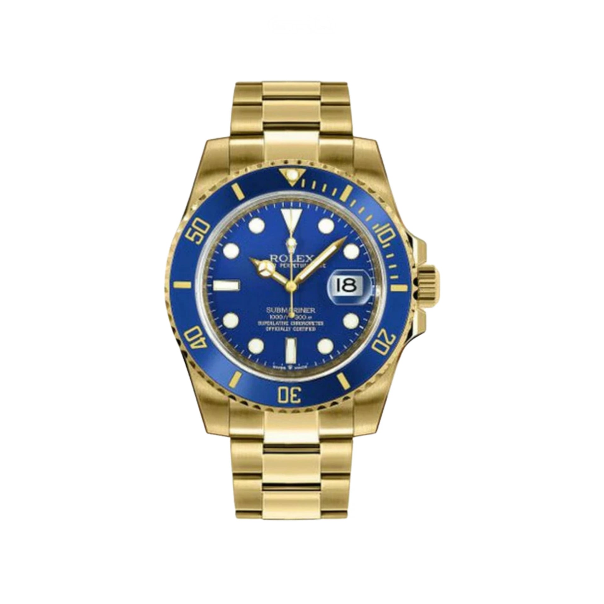 Rolex Submariner Date – Blue Dial Gold