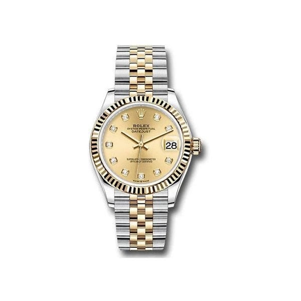 Rolex Datejust – Champagne Diamond Dial