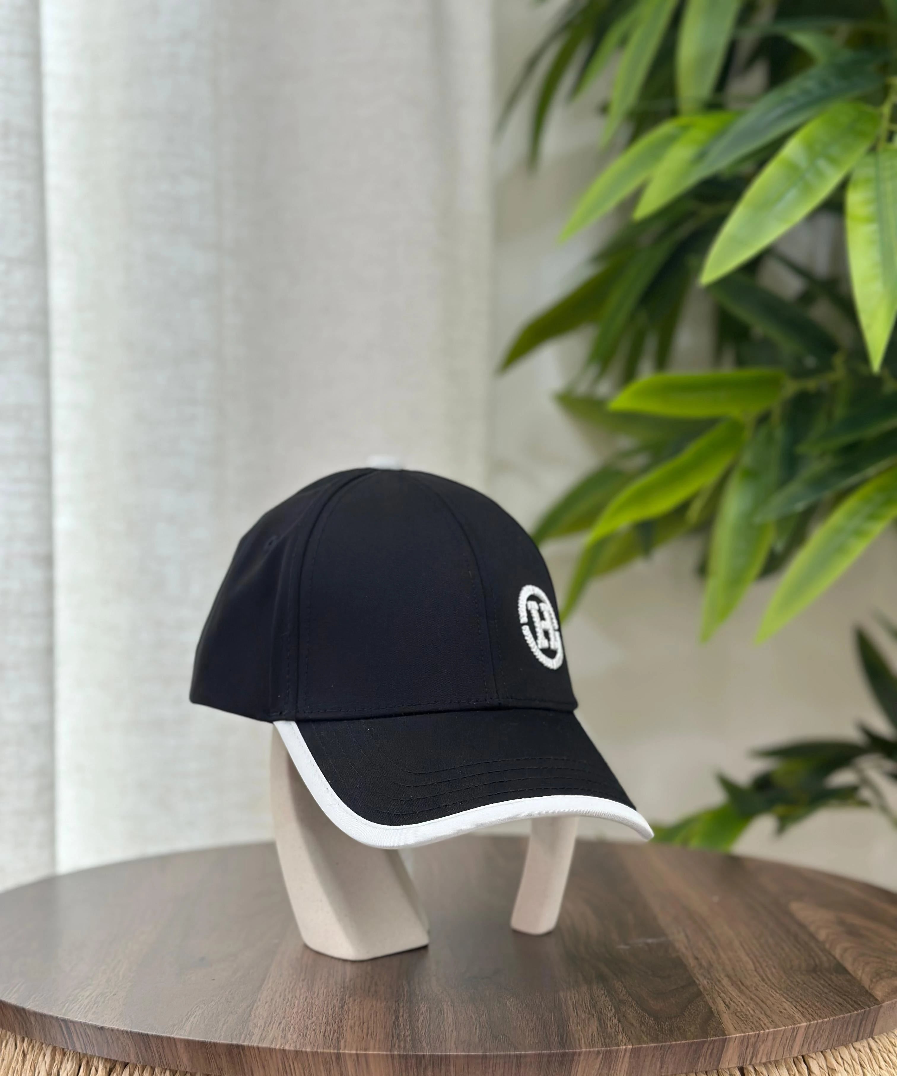 Hermès | Nevada H Circle Cap – Noir